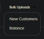 Bulk Upload Types