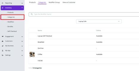 Inventory Categories 2