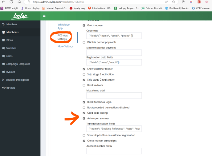 Auto Open Scanner