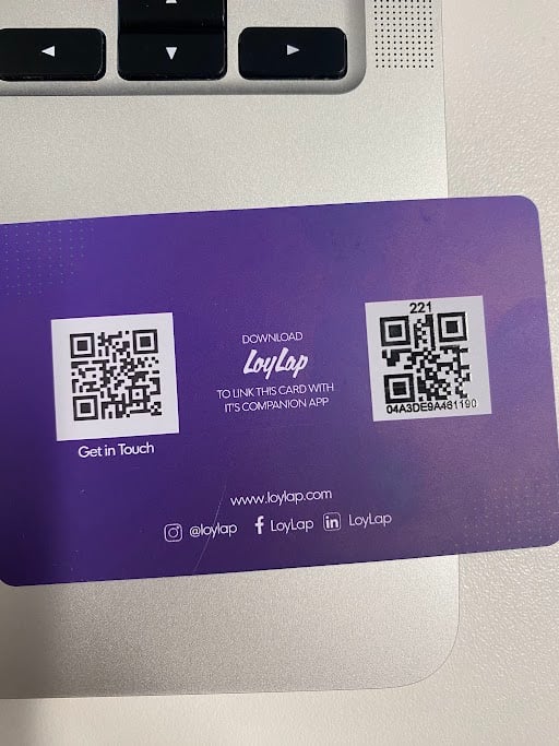 Back of Card