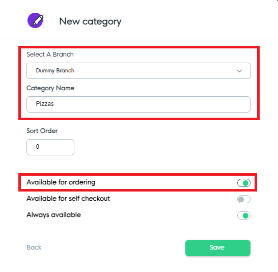 Category Details