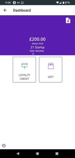 Merchant App Account