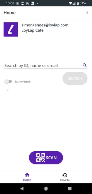 Merchant App Home Name