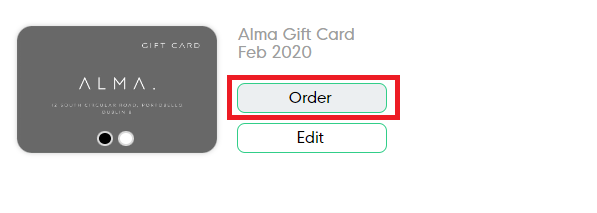 Order Highlight