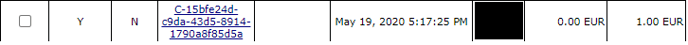 Order details