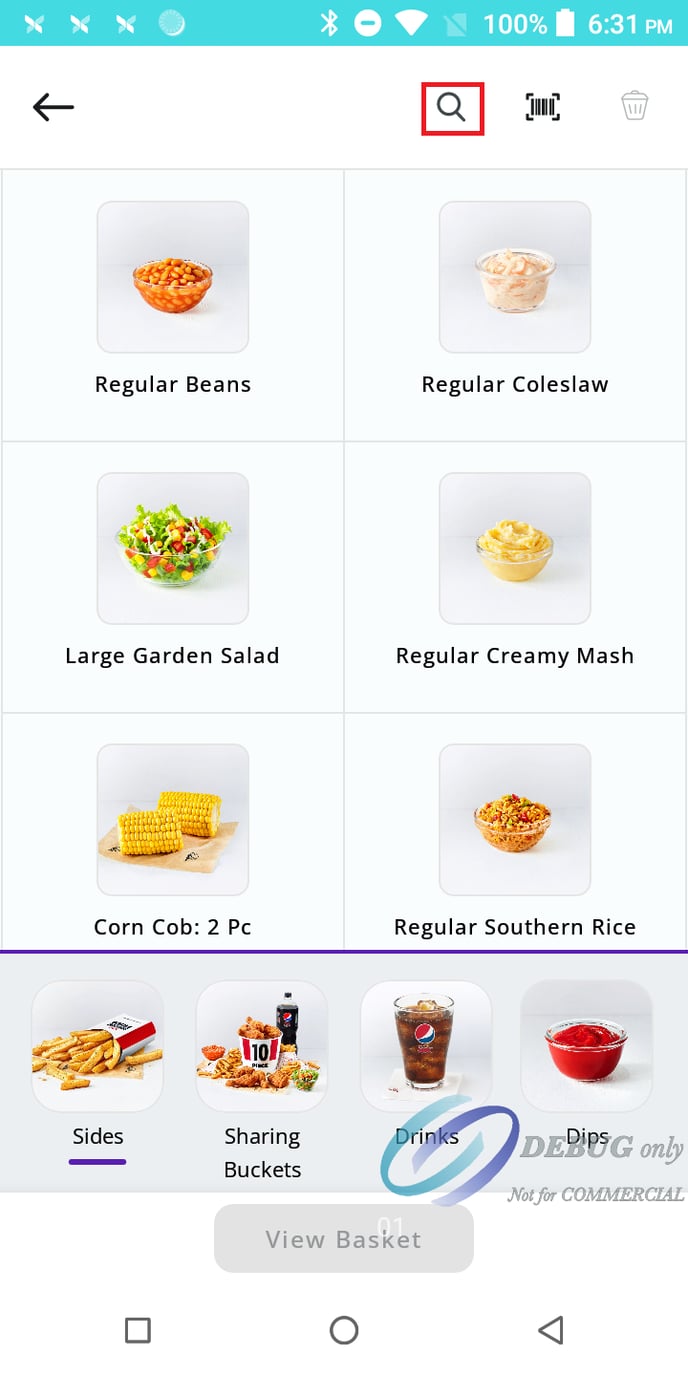 PAX Register Search Highlight