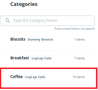 Product Selector Category