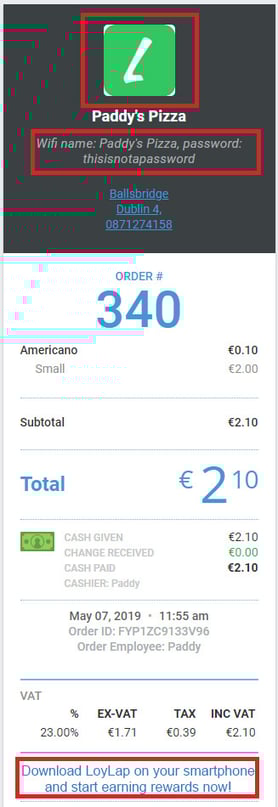 Receipt v2