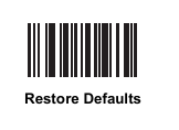 Restore defaults