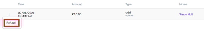 Transactions Refund