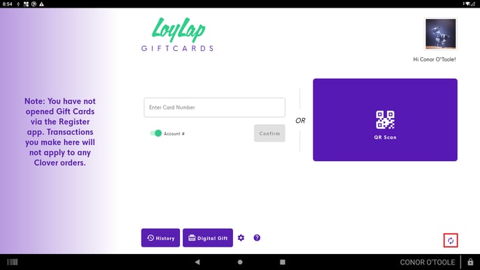 home refresh highlight