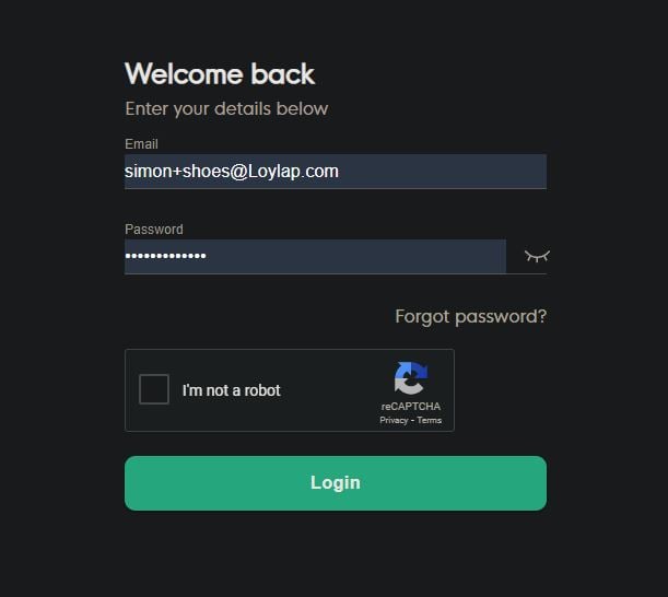 Login Page