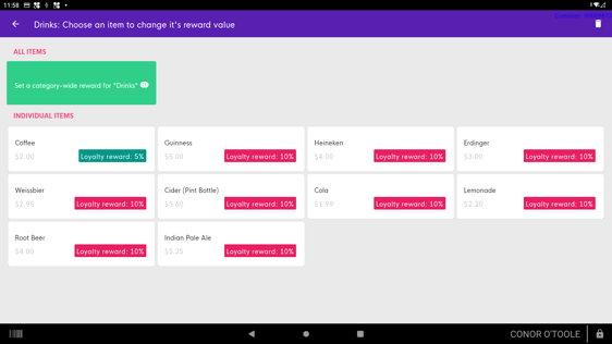 loyalty-cash-tag-setup-items